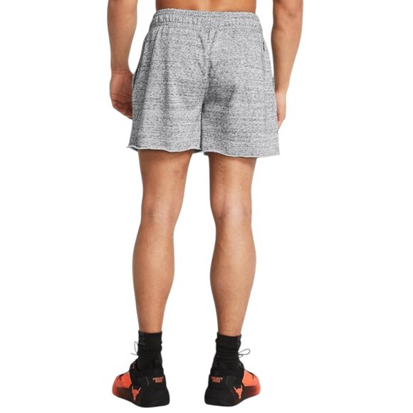 Under Armour Project Rock Terry Sweat Shorts - Picture 6 of 8